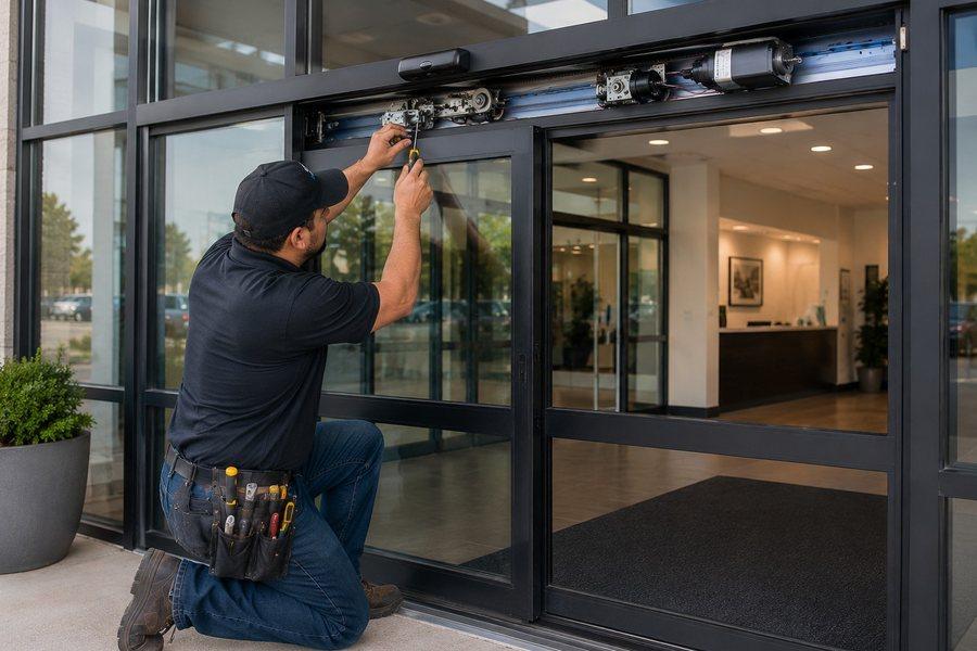 Commercial Sliding Door Repair - King David Sliding Doors