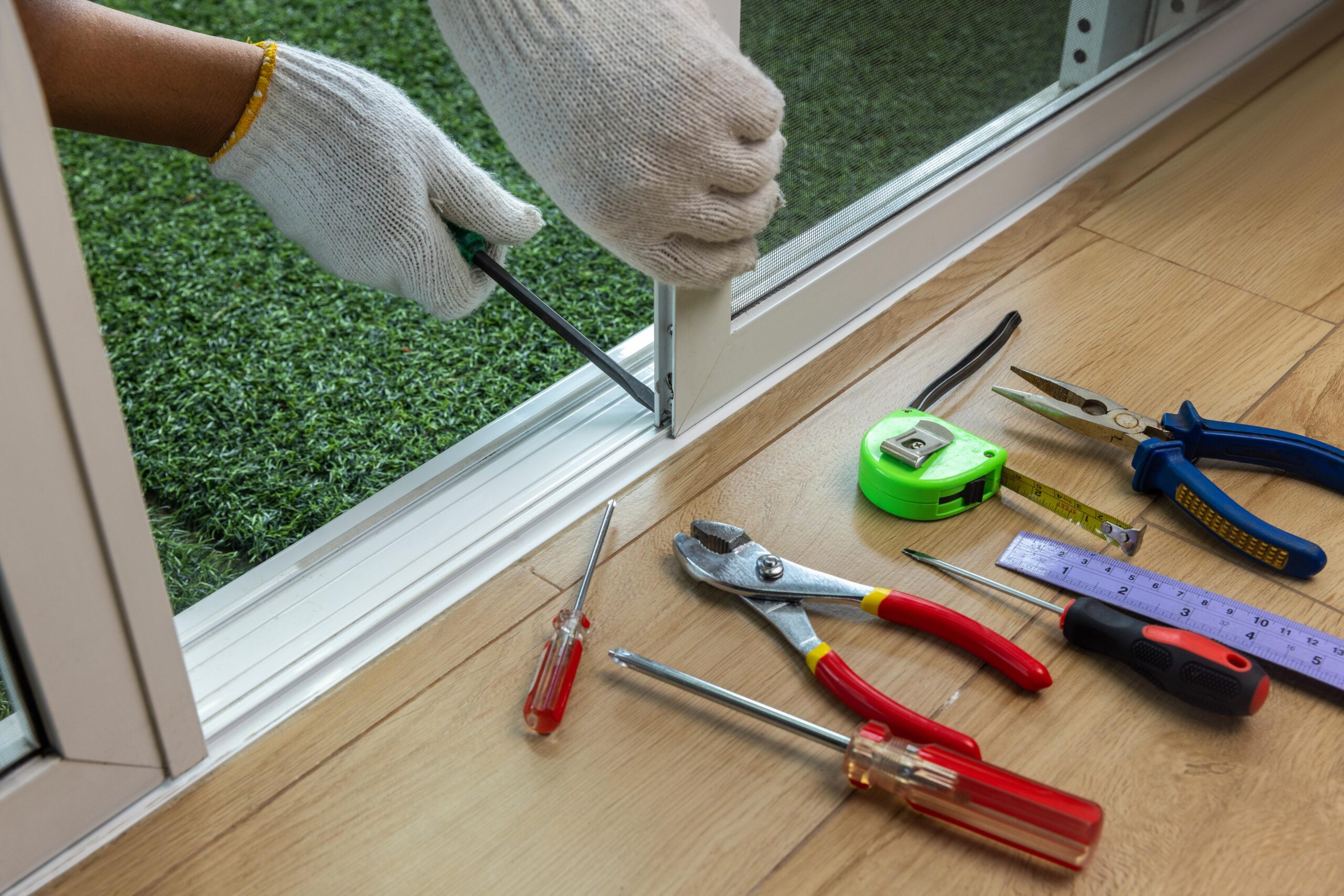 Screen door repair gallery