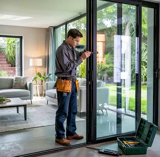 Sliding door alignment gallery