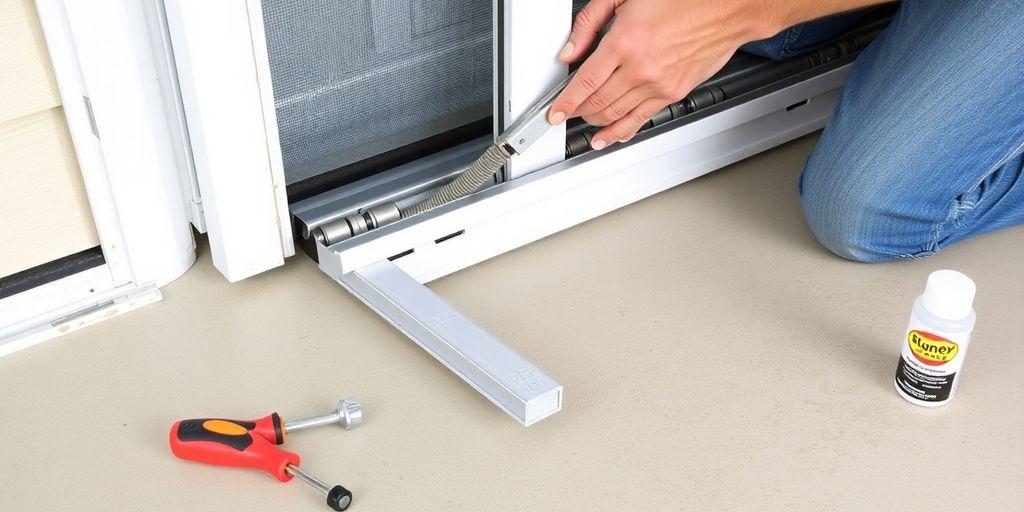 Screen door repair gallery